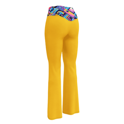 Retro Vibe Leggings - Flare